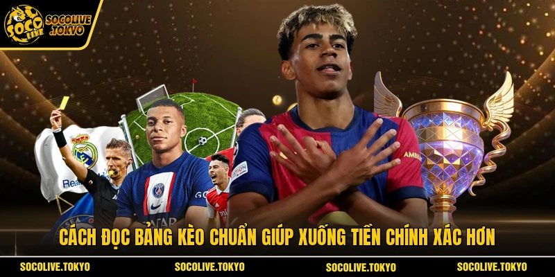 Cách đọc bảng kèo chuẩn giúp xuống tiền chính xác hơn