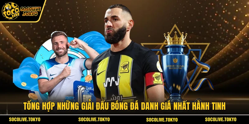Tổng hợp những giải đấu bóng đá danh giá nhất hành tinh